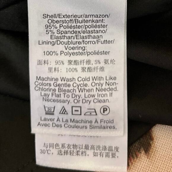 DKNY Women's Multicolor Tie Dye Sleeveless Ruched Mock Neck Pullover Tank Top S - Picture 5 of 5